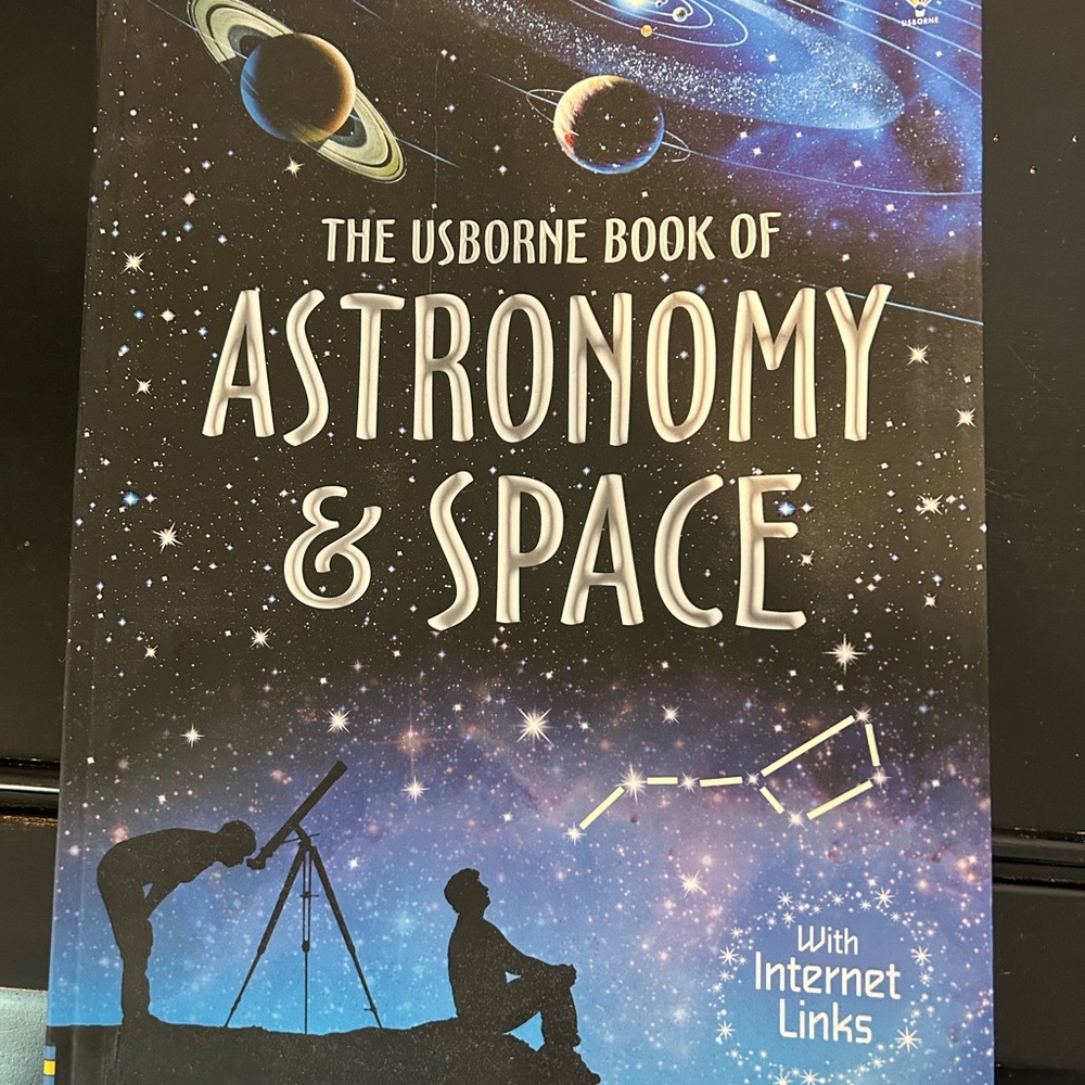 Usborne Astronomy & Space Book - Black Cover